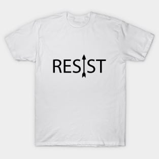 Resist resisting creative artsy T-Shirt